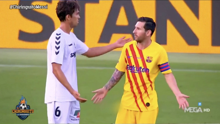 « Messi m’a dit : ‘Arrête de me donner des coups de pied, idiot !’ »