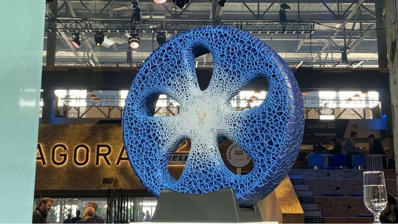 Michelin dévoile un pneu increvable