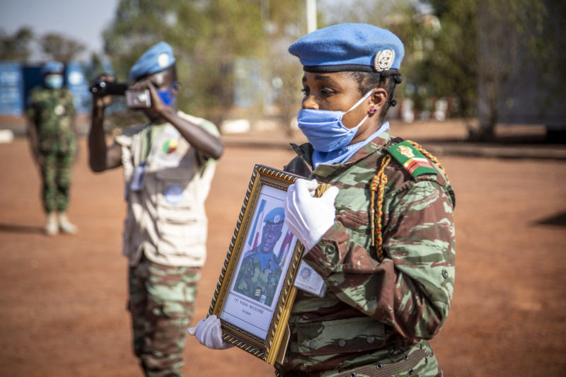 Minusma : Cérémonie d’hommage au soldat togolais tué (Photo)