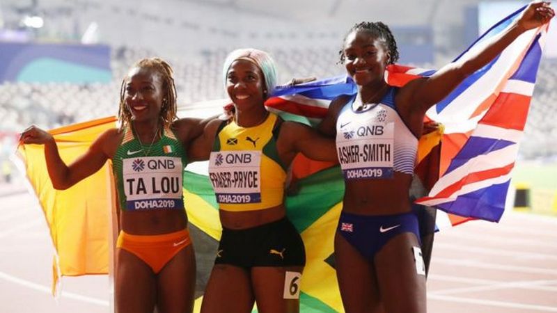 Mondiaux d’athlétisme 2019 : une Africaine sur le podium du 100 m