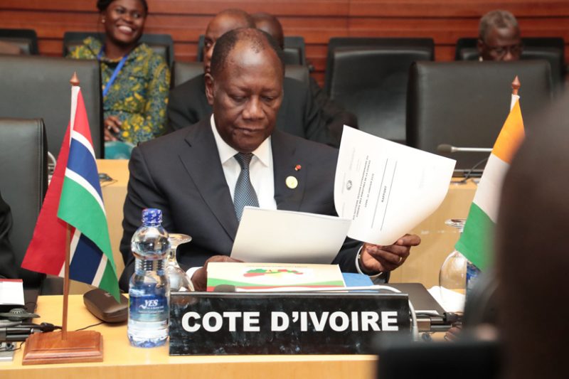 Réélection d’Alassane Ouattara : la Cédéao adresse ses ‘chaleureuses félicitations’ au président