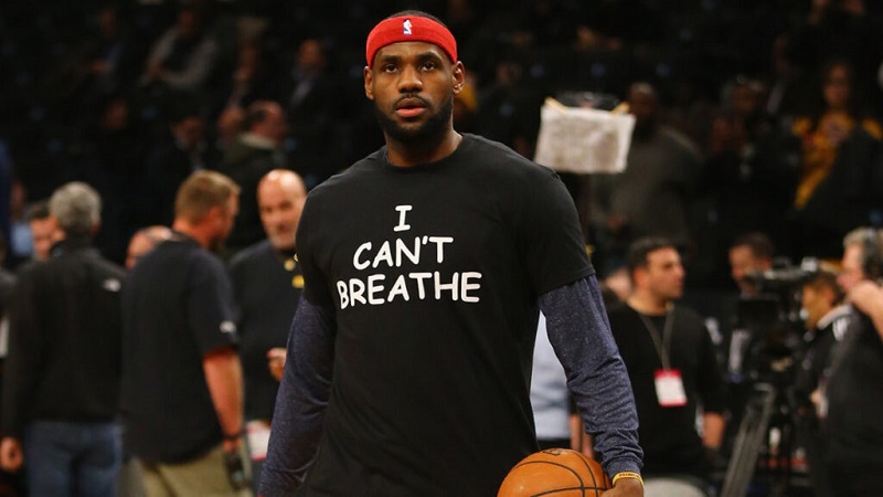 Mort de George Floyd : « Ferme ta gueule et dribble », LeBron James répond à une présentatrice