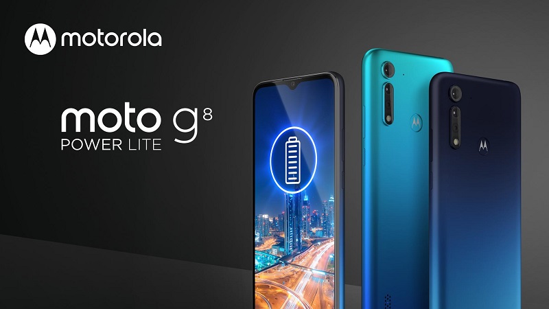 Motorola annonce le dernier Moto G8 : Moto Power G8 Lite