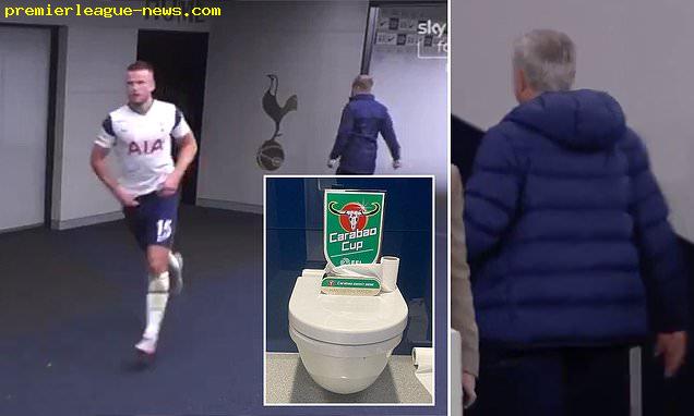 Tottenham – Chelsea : la scène comique entre José Mourinho et Eric Dier en plein match