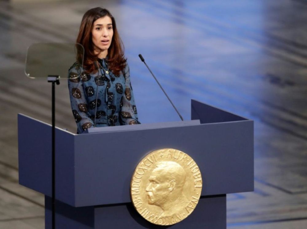 Prix Nobel de la Paix 2018 : Nadia Murad et Denis Mukwege brandissent leur prix contre l’impunité