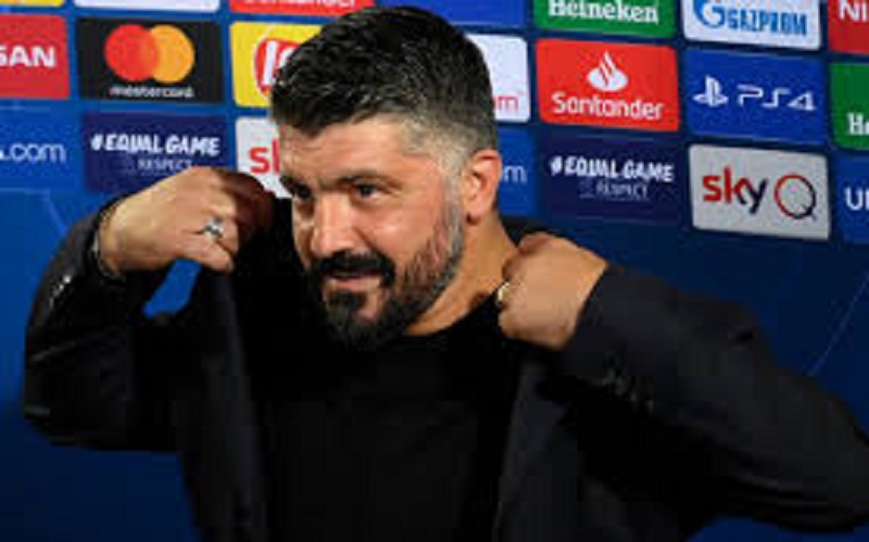 Naples : Gattuso satisfait de la prestation de ses joueurs