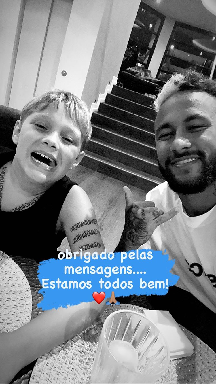 PSG : Neymar rassure ses fans après son test positif à la Covid-19