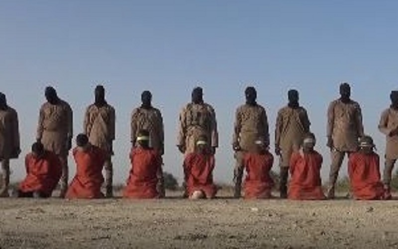 Nigeria : En représailles à la mort de leur chef, un groupe djihadjiste filme et diffuse sur le net l’exécution de 11 chrétiens