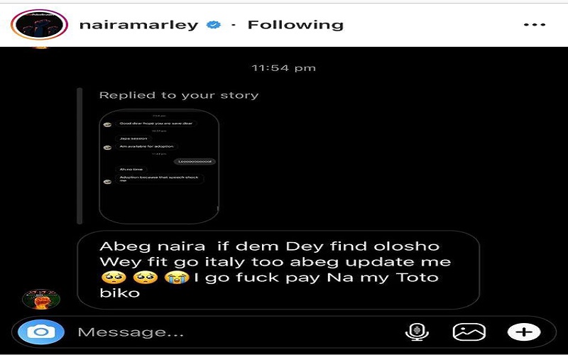 Nigeria / EndSARS : une femme veut devenir prostituée à cause du discours de Buhari