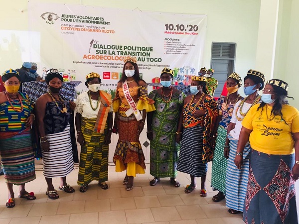 Togo / Consommation locale : La Miss Togo 2019, Aida Yombo faite ambassadrice dans le Kloto (photo)