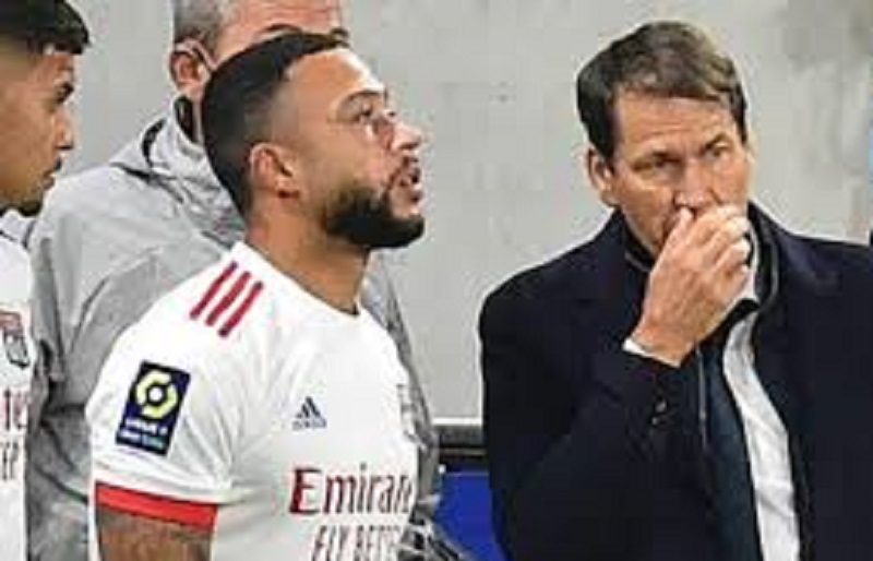 OL : Rudi Garcia confiant pour finir la saison avec Depay