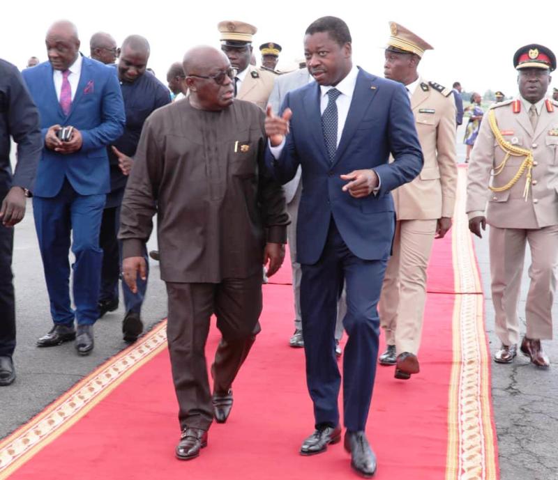 Togo : Faure Gnassingbé chez Nana Akufo-Addo ce jeudi