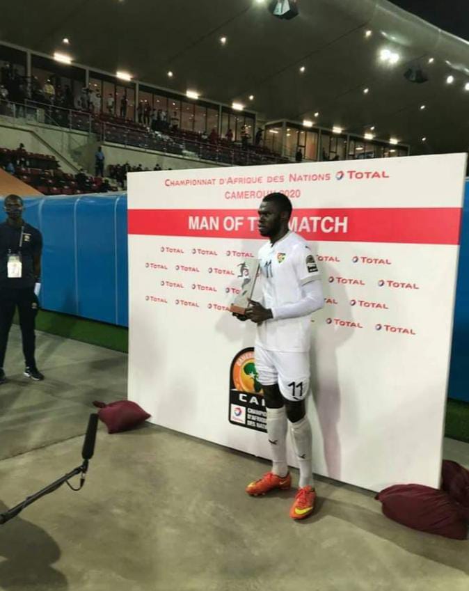 CHAN 2021 / Togo-Ouganda : un Epervier sacré homme du match