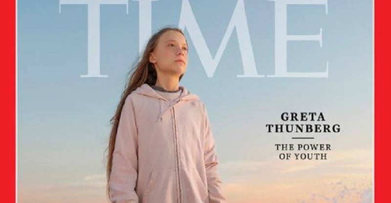 Personnalité TIME de l’année 2019 : la jeune activiste Greta Thunberg élue