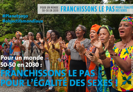 Planète 50-50 d’ici 2030