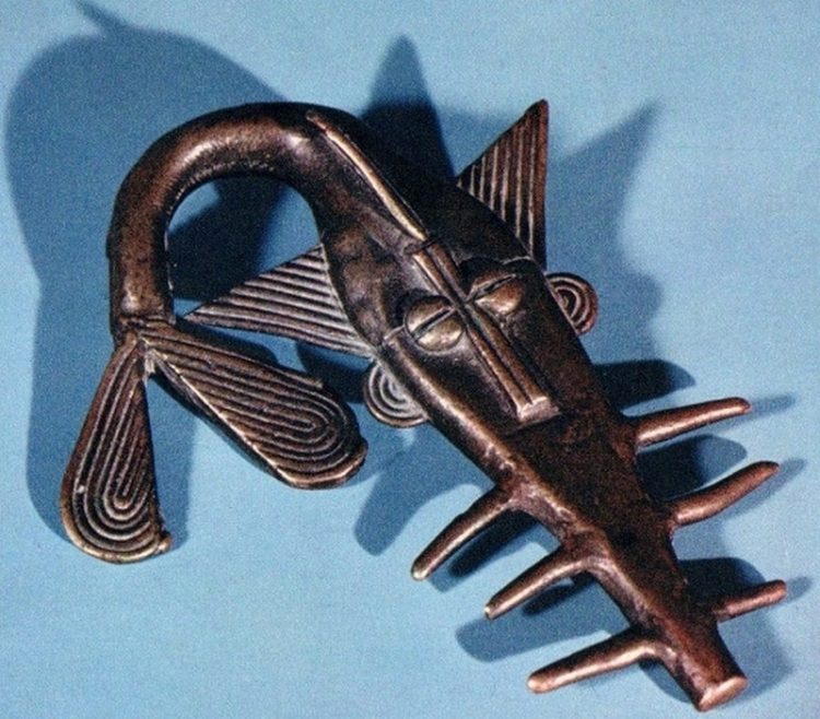 Poisson-scie stylisé : l’histoire méconnue de l’emblème du franc Cfa