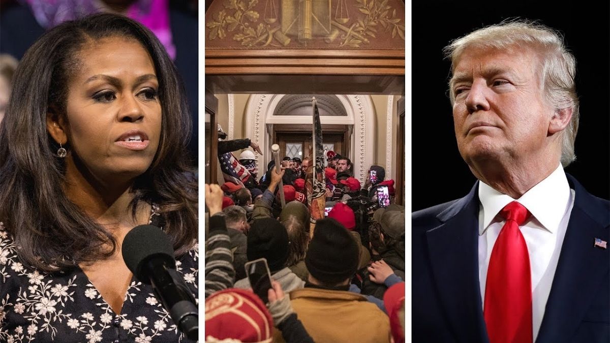 « Président infantile » : la dernière balle de Michelle Obama pour Donald Trump