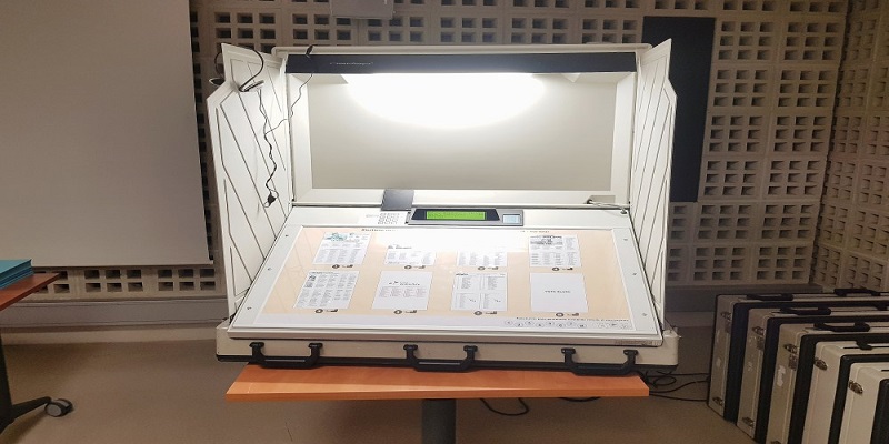Présidentielle US : le gel hydroalcoolique a fait bugger des machines de vote