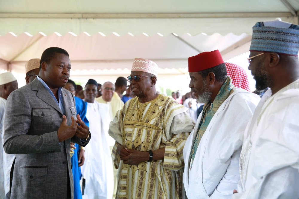 Prière de l’Aid El Kebir : le Président Faure Gnassingbé aux côtés de la communauté musulmane