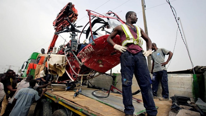 Côte d’Ivoire : des blessés dans la collision de 2 hélicoptères ce mercredi