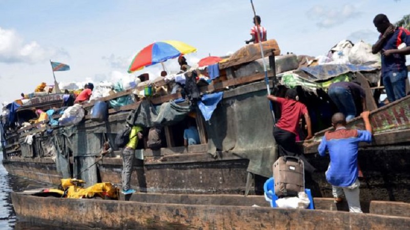 RDC : plusieurs personnes disparues dans un naufrage ce samedi