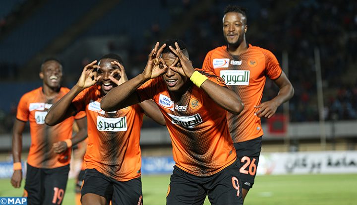 RS Berkane: le Togolais Foh Doh Laba celebré après la finale de la Coupe CAF (Vidéo)