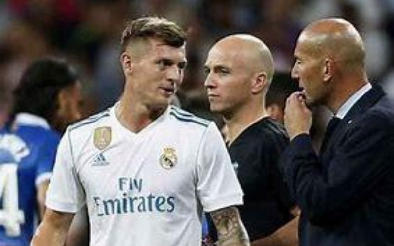 Real Madrid / Zidane : « Quand je prendrai ma retraite, je dirai que j’ai entraîné Kroos »