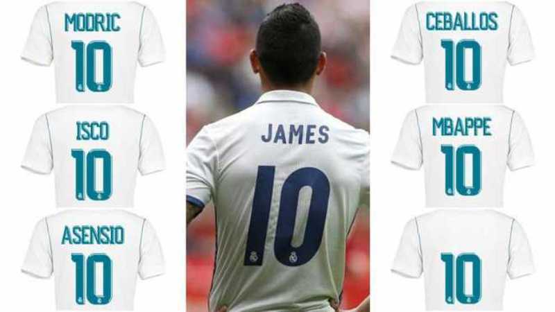 Real Madrid : guerre froide pour l’obtention du numéro ’10’