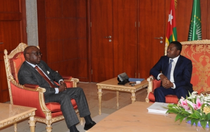 Rencontre entre un envoyé spécial de l’UA et le Président Faure Gnassingbé ce jeudi : ce qui a été dit