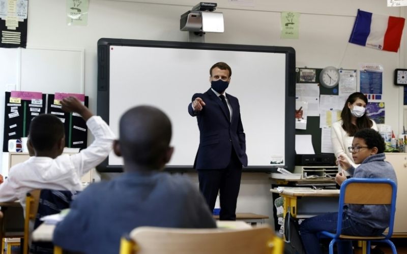 Rentrée en France : « Je pense à vous », le message d’Emmanuel Macron aux élèves