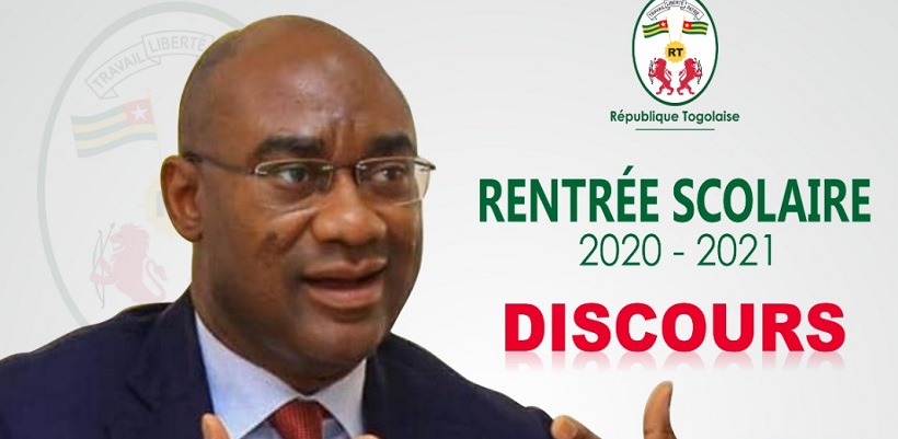 Rentrée scolaire 2020-2021 : Le ministre Kokoroko s’exprime ce soir sur la TVT