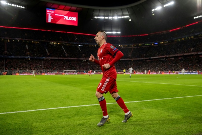 Ribéry, souffrant de douleurs musculaires, privé de demi-finale de Coupe d’Allemagne