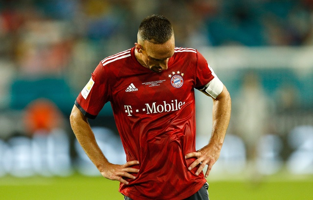 Le Bayern Munich annonce le départ de Ribéry