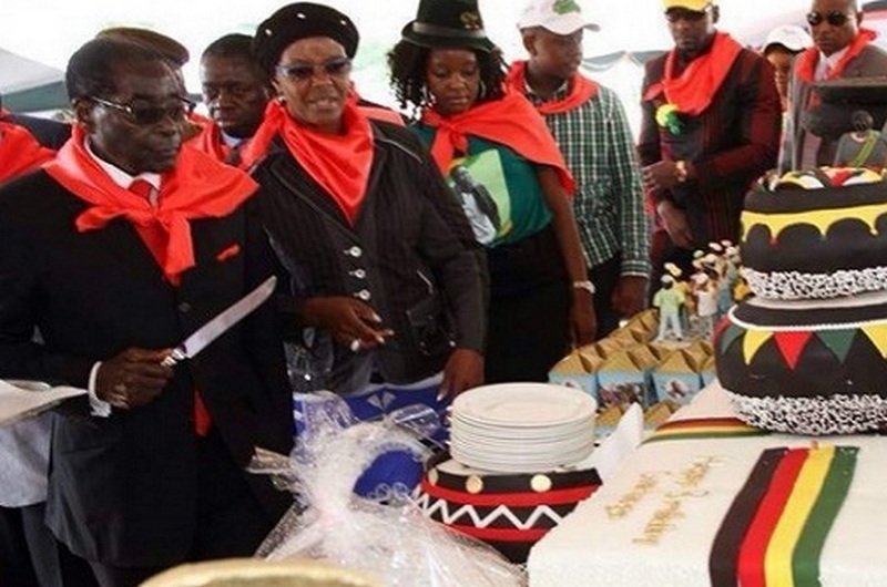 Robert Mugabe et ses anniversaires à coût de millions qui suscitaient la colère des populations