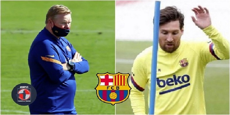 Barcelone : Ronald Koeman répond à la polémique »Messi »