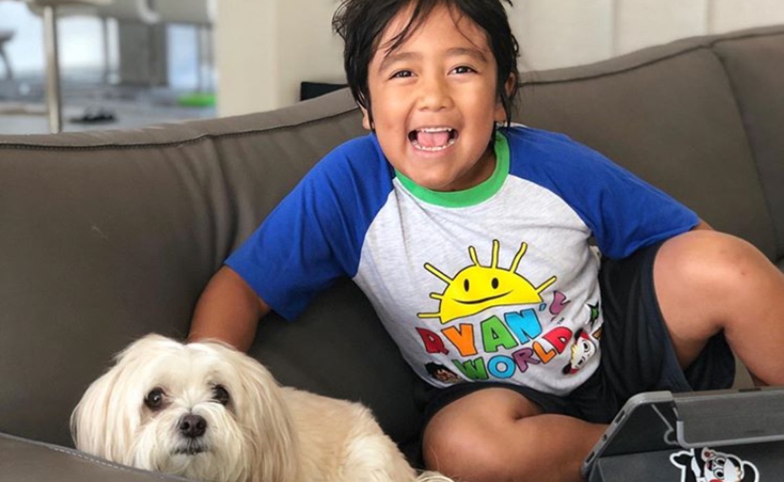 Voici le youtubeur le mieux payé de l’année : il a 9 ans (photo)