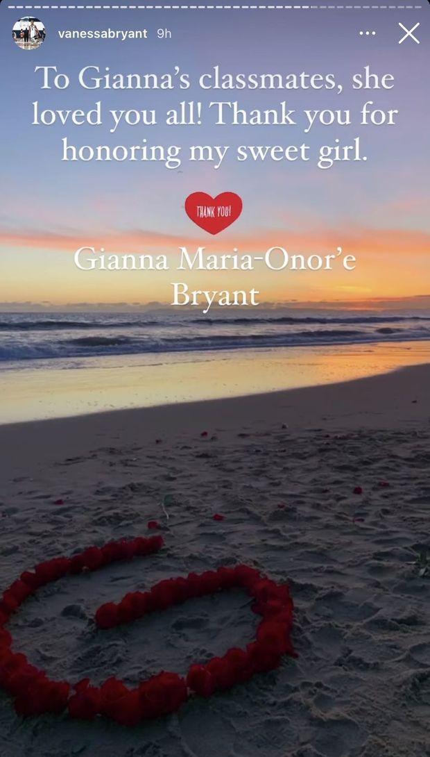 Vanessa Bryant : son hommage à Kobe et Gigi au 1er anniversaire de leur mort