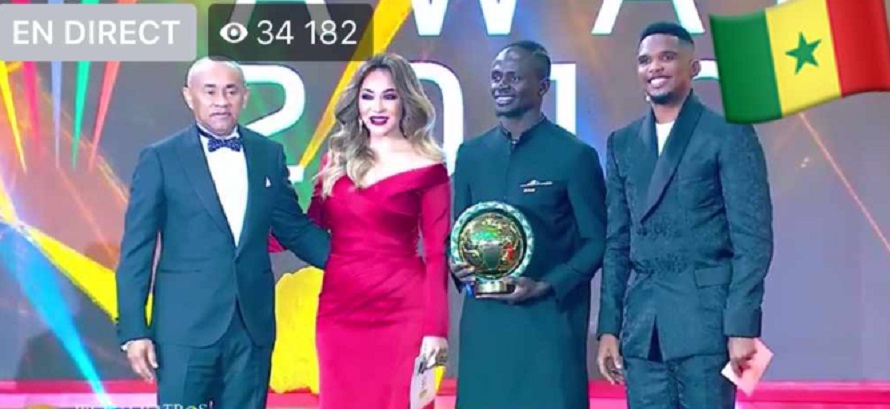 Football : Mané sacré Ballon d’Or africain 2019 (vidéo)