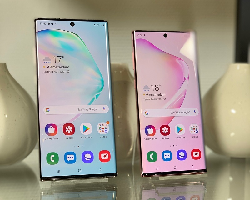 Samsung dévoile ses Galaxy Note 10 et Note 10 Plus