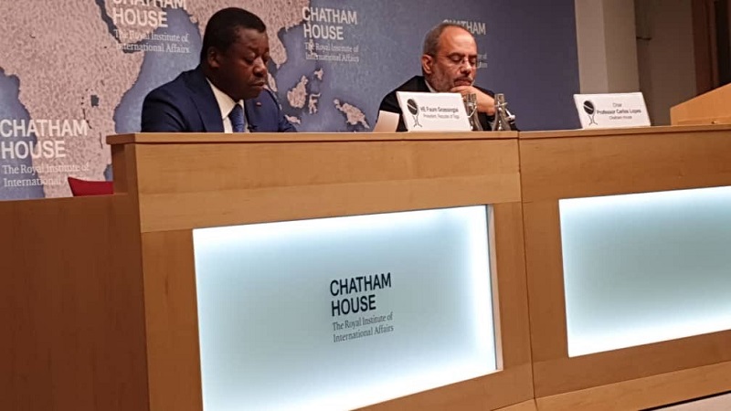 Sécurité en Afrique : le message du président Faure Gnassingbé ce 4 juin à Chatham House