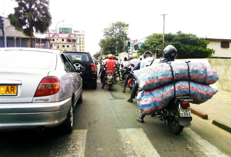 Togo : Les incivismes déplorés des conducteurs de taxi moto « Olé » dans la circulation