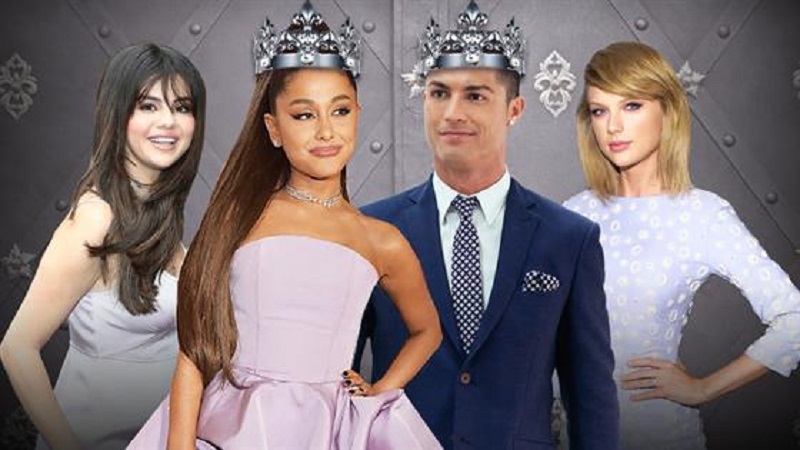 Selena, Ariana, Cristiano : qui sont actuellement les personnes les plus suivies sur Instagram ?
