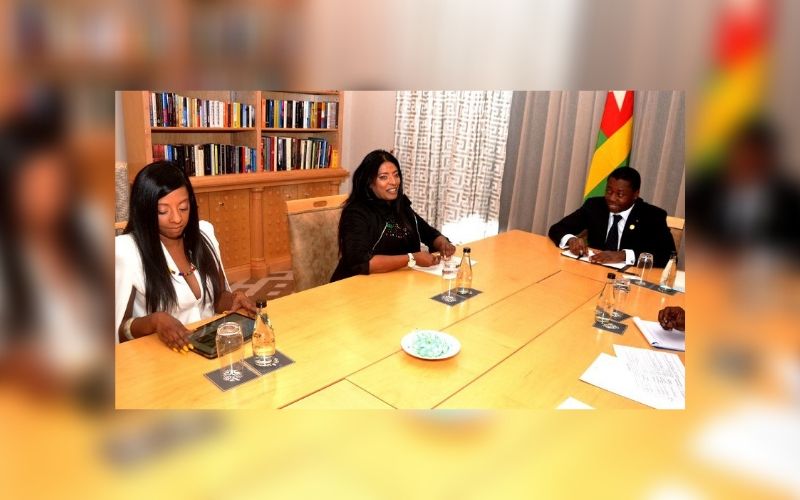 Senisha Moonsamy reçue par le président Faure Gnassingbé : la TIA s’intéresse au Togo
