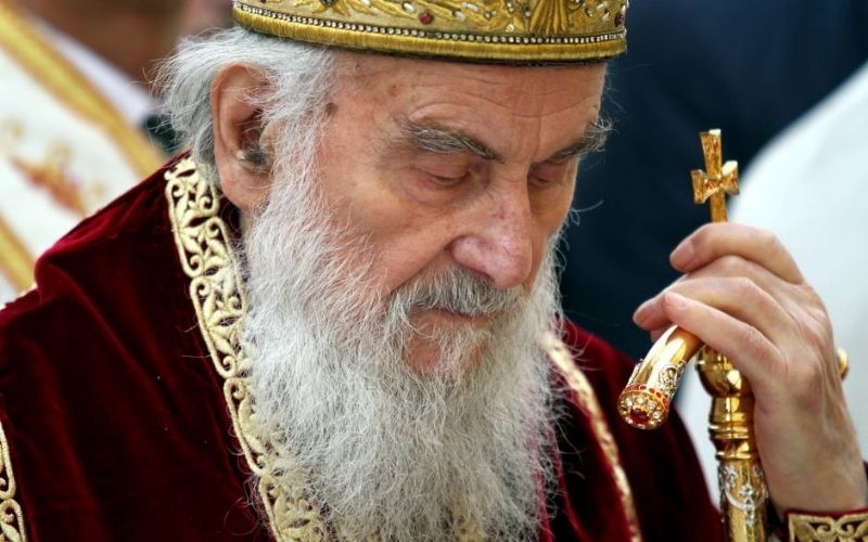 Serbie : décès du chef de l’Église orthodoxe