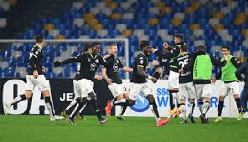 Serie A : Naples s’effondre face au Spezia Calcio
