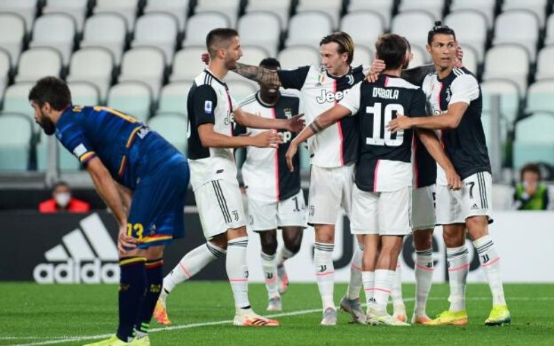 Serie A : la Juventus malmène Lecce, Ronaldo encore buteur