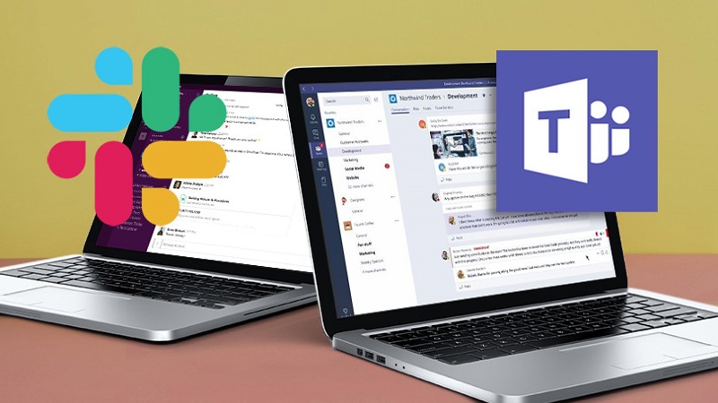 Slack, la plateforme de communication, annonce une collaboration avec son meilleur concurrent Microsoft Teams