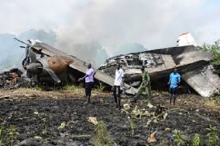 Soudan du Sud : un avion-cargo s’écrase peu après son décollage