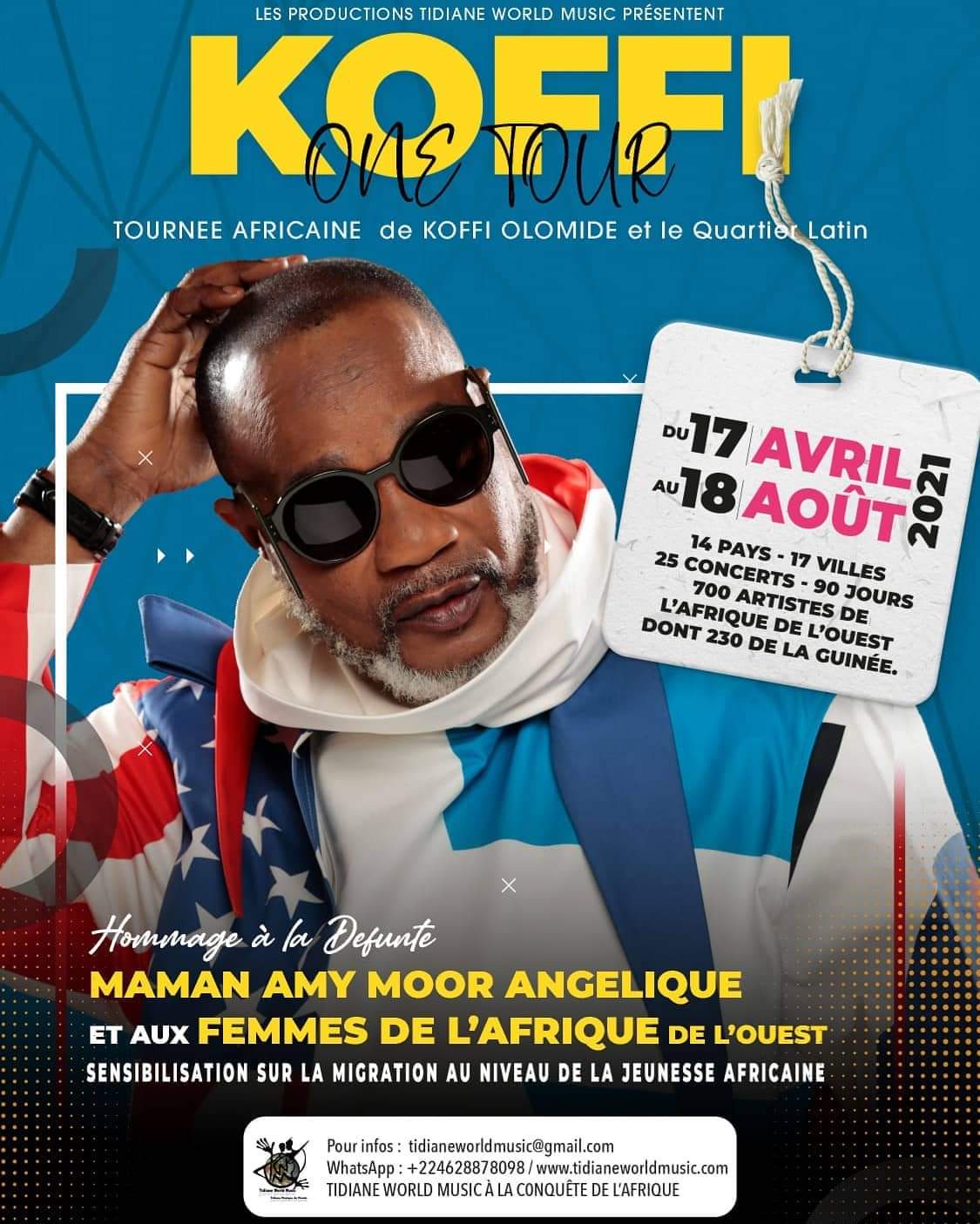 Stars : Koffi Olomide annonce 90 jours de concerts en Afrique