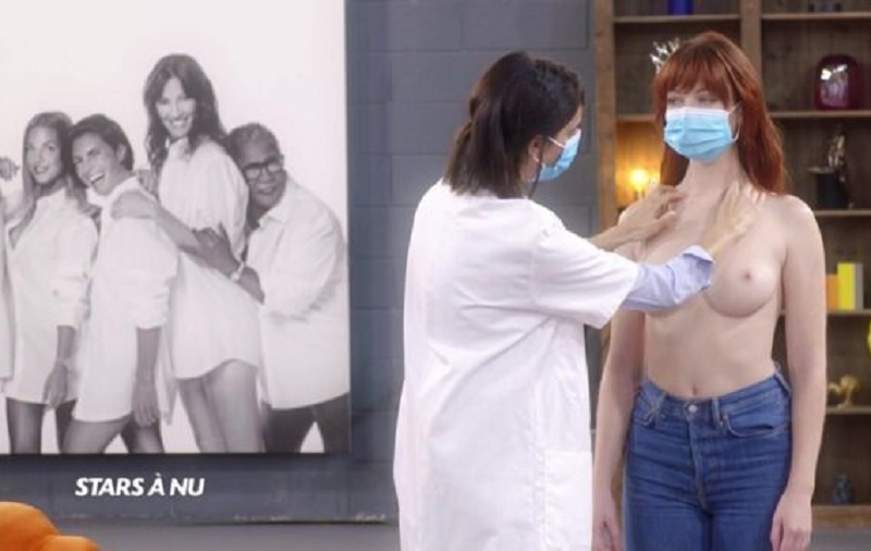 Stars à nu : TF1 diffuse une palpation des seins sans floutage ; Twitter s’enflamme (photo)